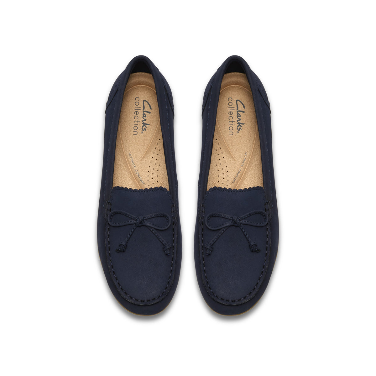 Clarks Women Blue-Navy Elliotte Sail Shoes