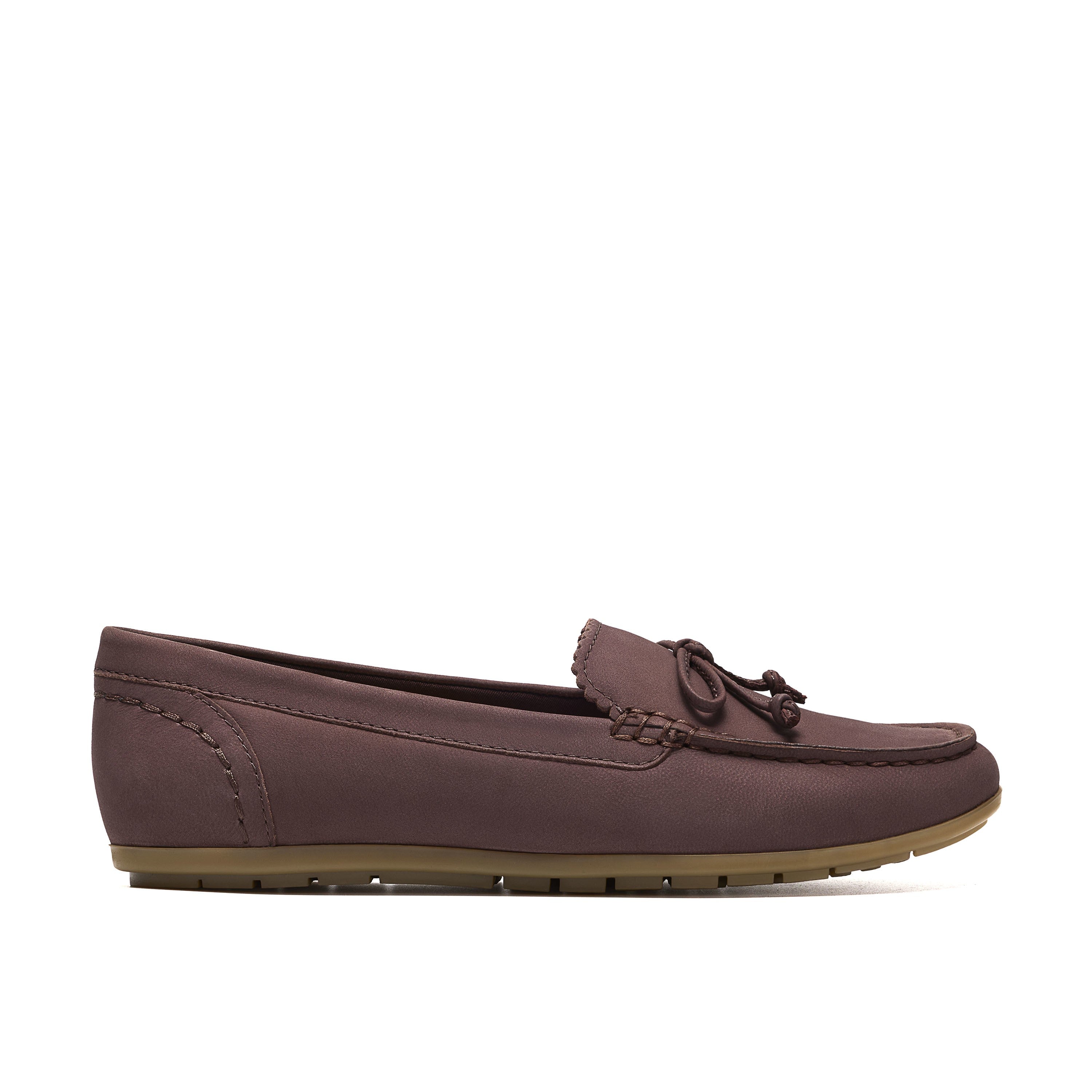 Clarks Women Purple Elliotte Sail Shoes