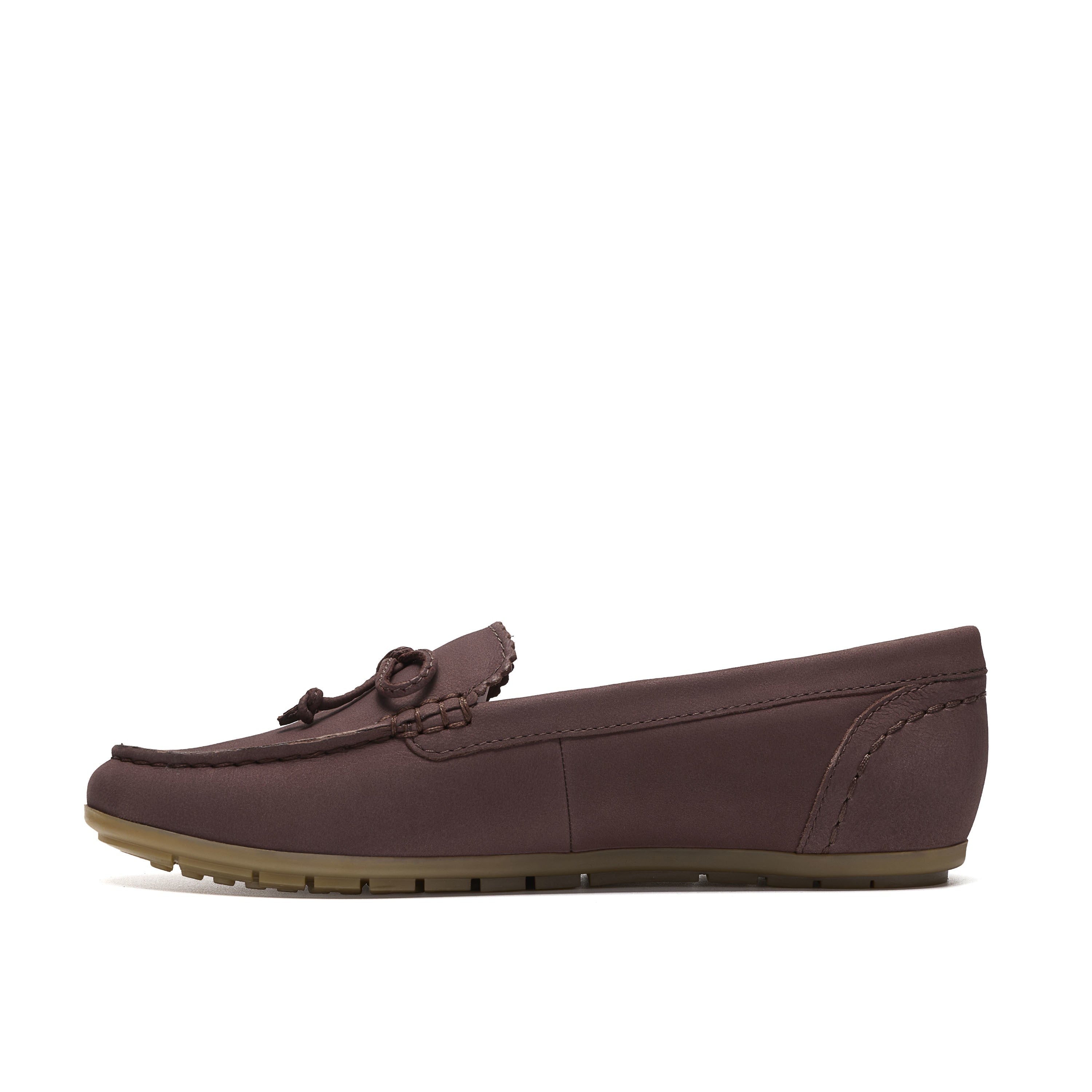 Clarks Women Purple Elliotte Sail Shoes