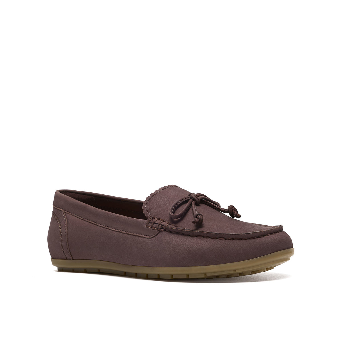 Clarks Women Purple Elliotte Sail Shoes
