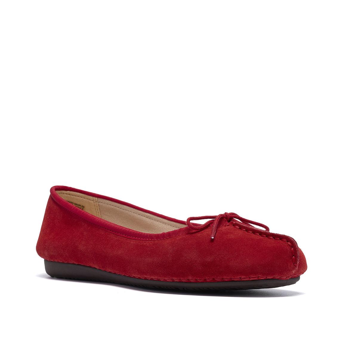 Clarks Women Red Freckle Ice Shoes