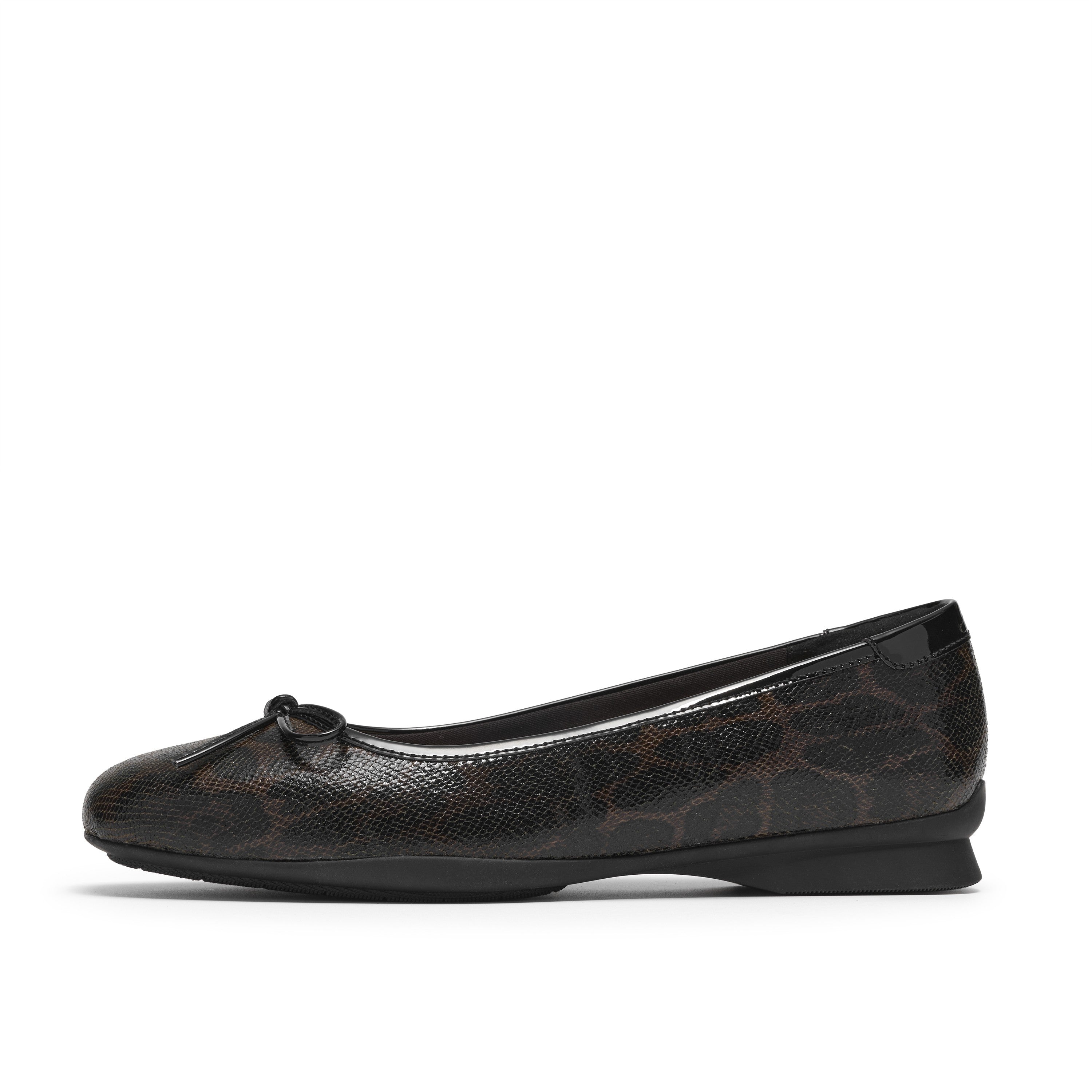 Clarks Women Brownmulti Jazmynn Bow Shoes