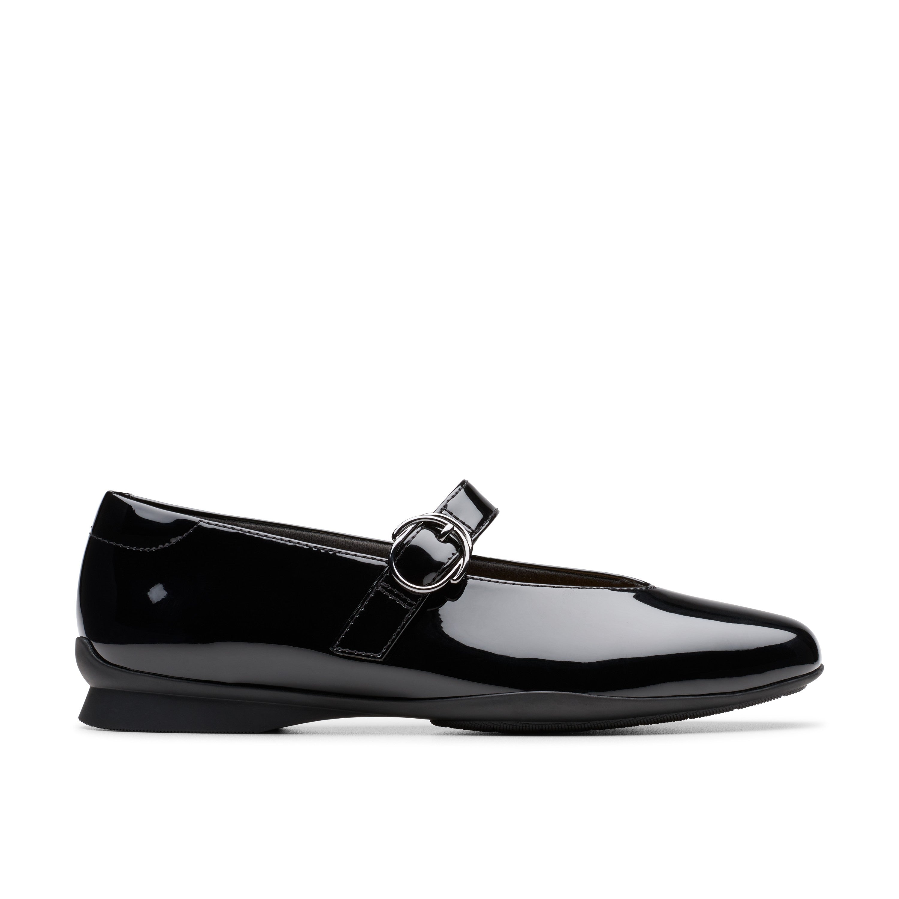 Clarks Women Black Pat Jazmynn Iris Shoes