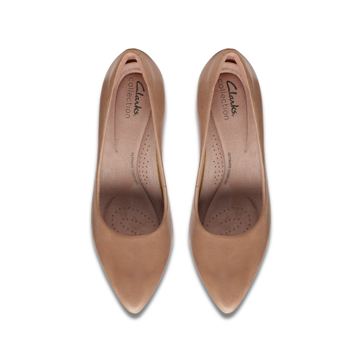 Clarks Women Beige Kataleyna Gem Shoes