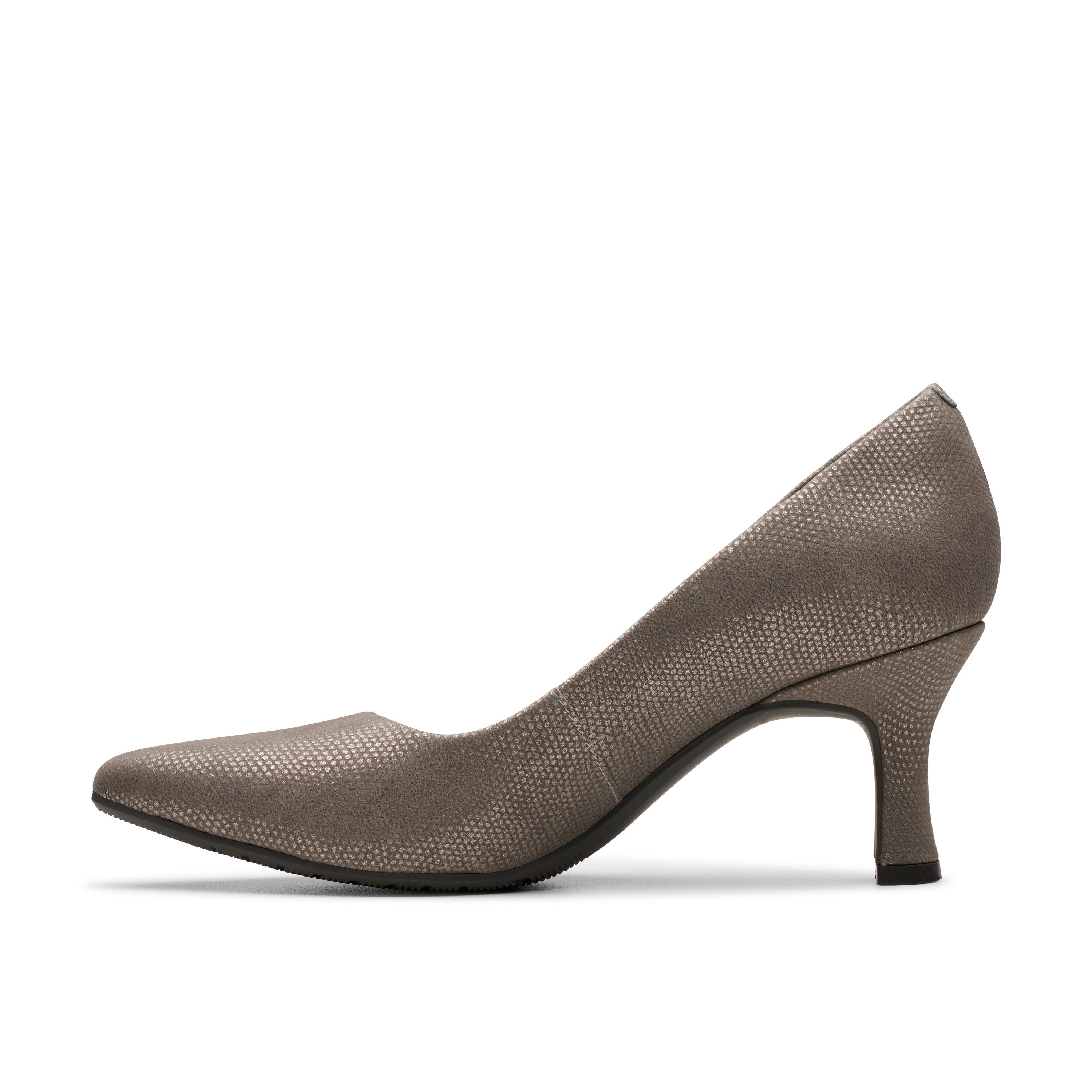 Clarks Women Silver Kataleyna Gem Shoes