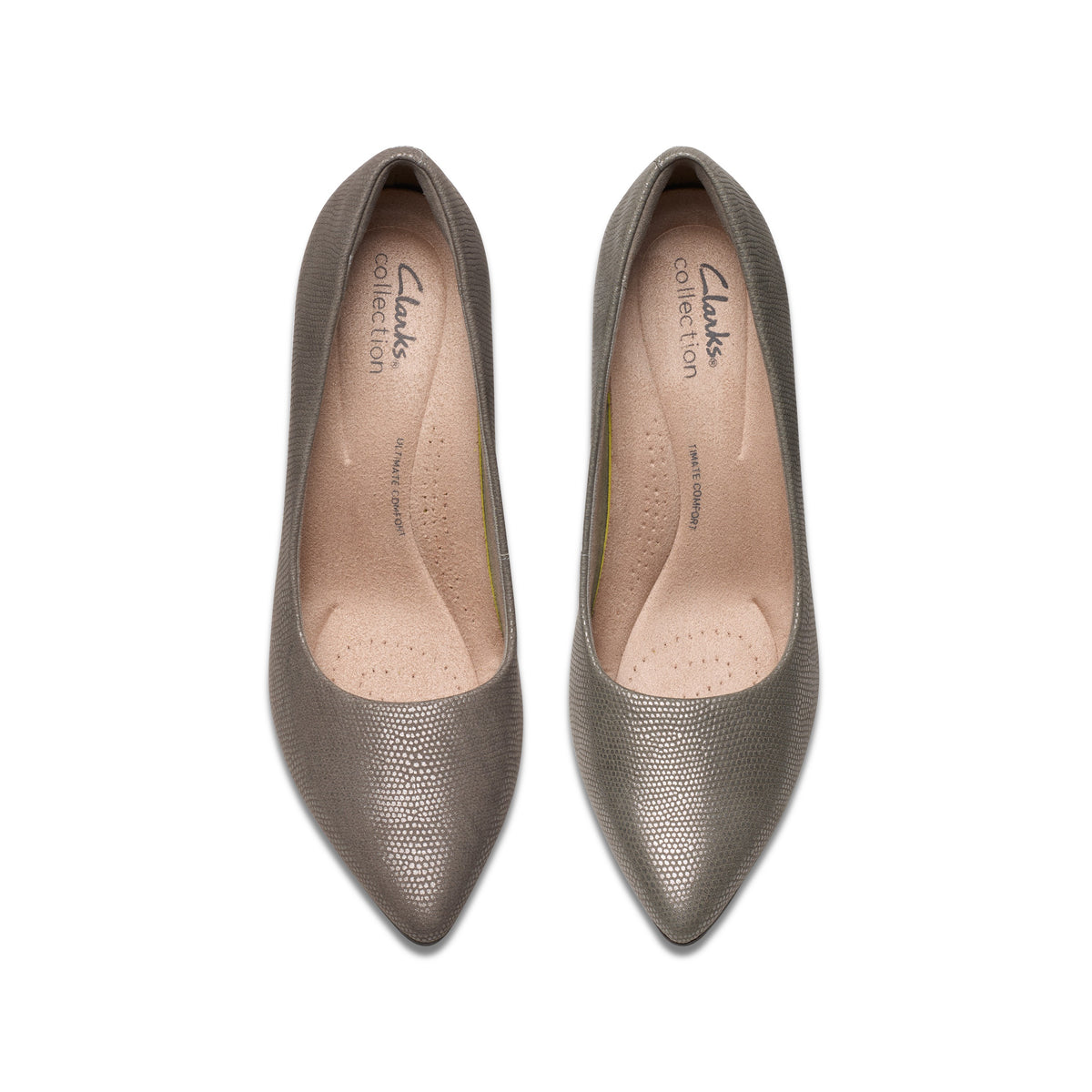Clarks Women Silver Kataleyna Gem Shoes