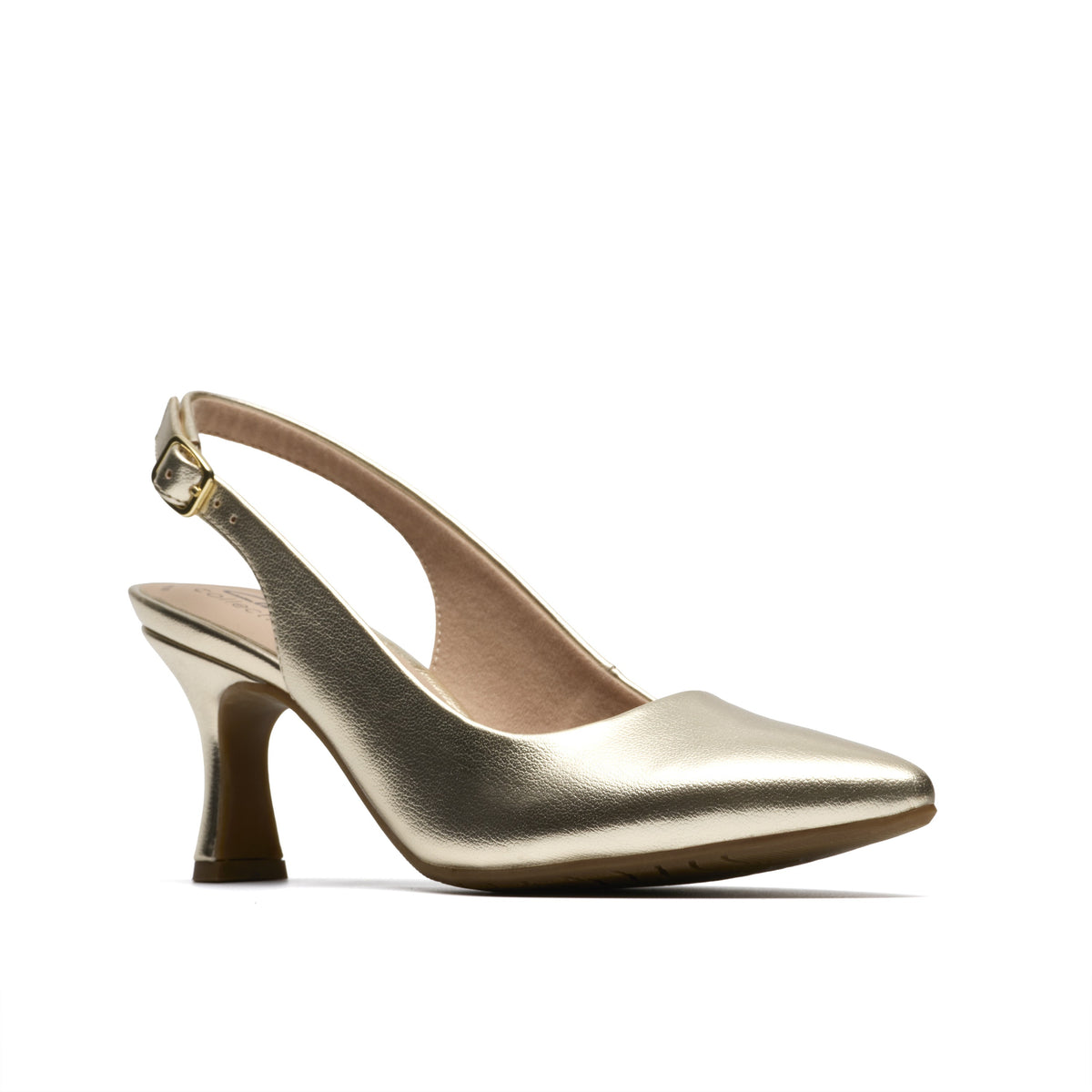 Clarks Women Gold Kataleyna Step Shoes