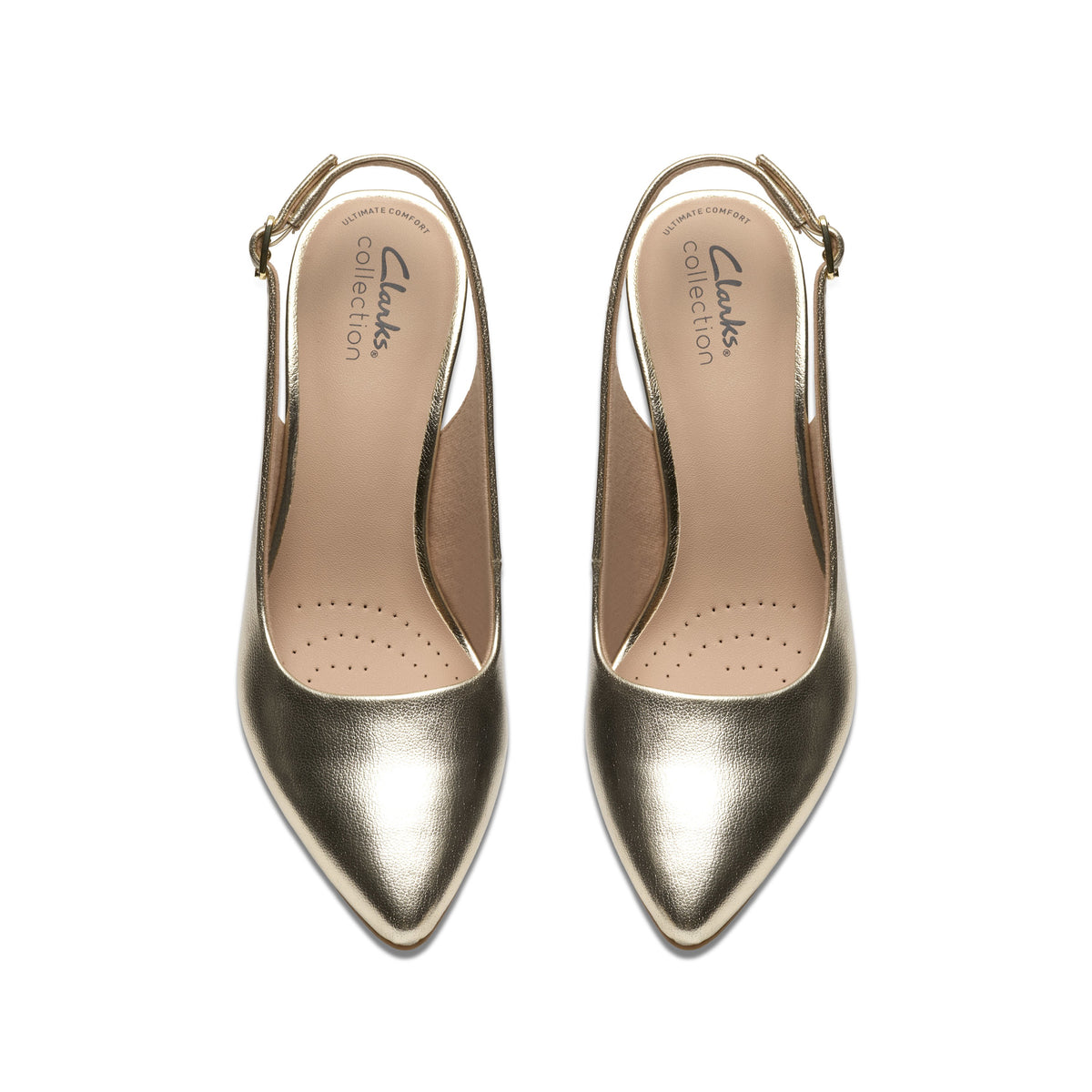 Clarks Women Gold Kataleyna Step Shoes