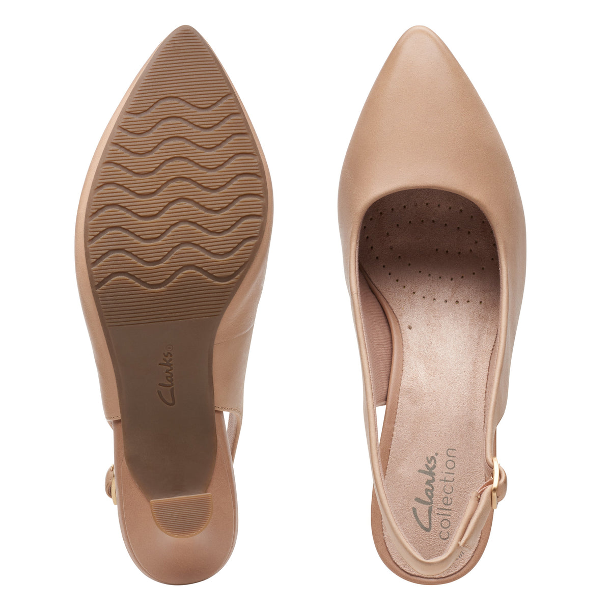 Clarks Women Beige Kataleyna Step Shoes