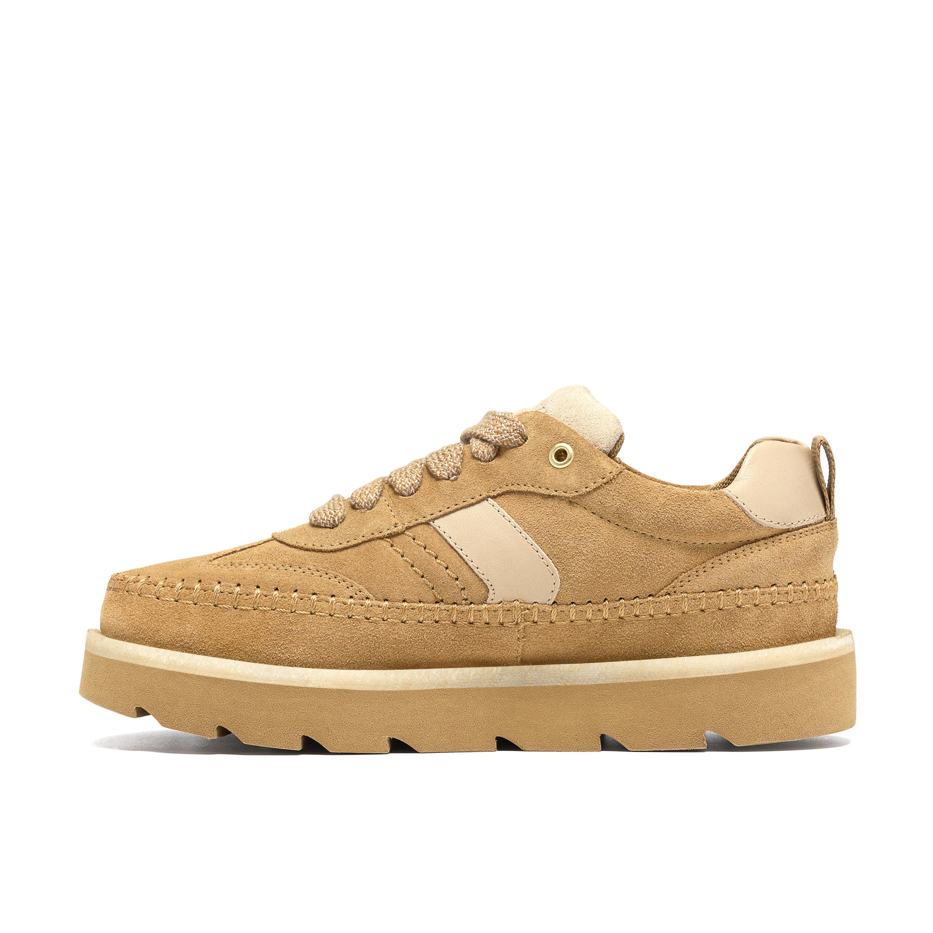 Clarks Women Tan Meare Eve Shoes