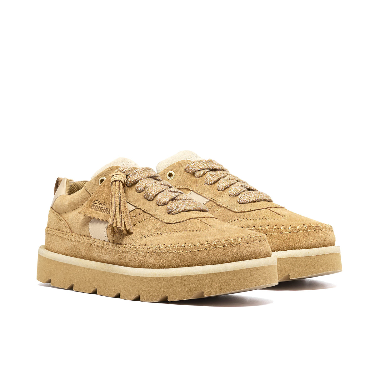 Clarks Women Tan Meare Eve Shoes