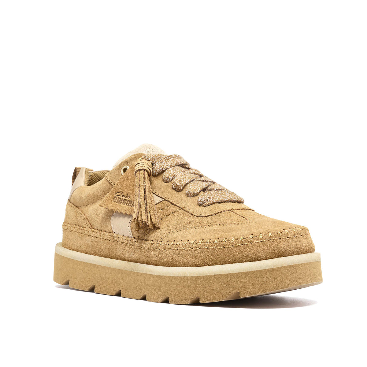 Clarks Women Tan Meare Eve Shoes