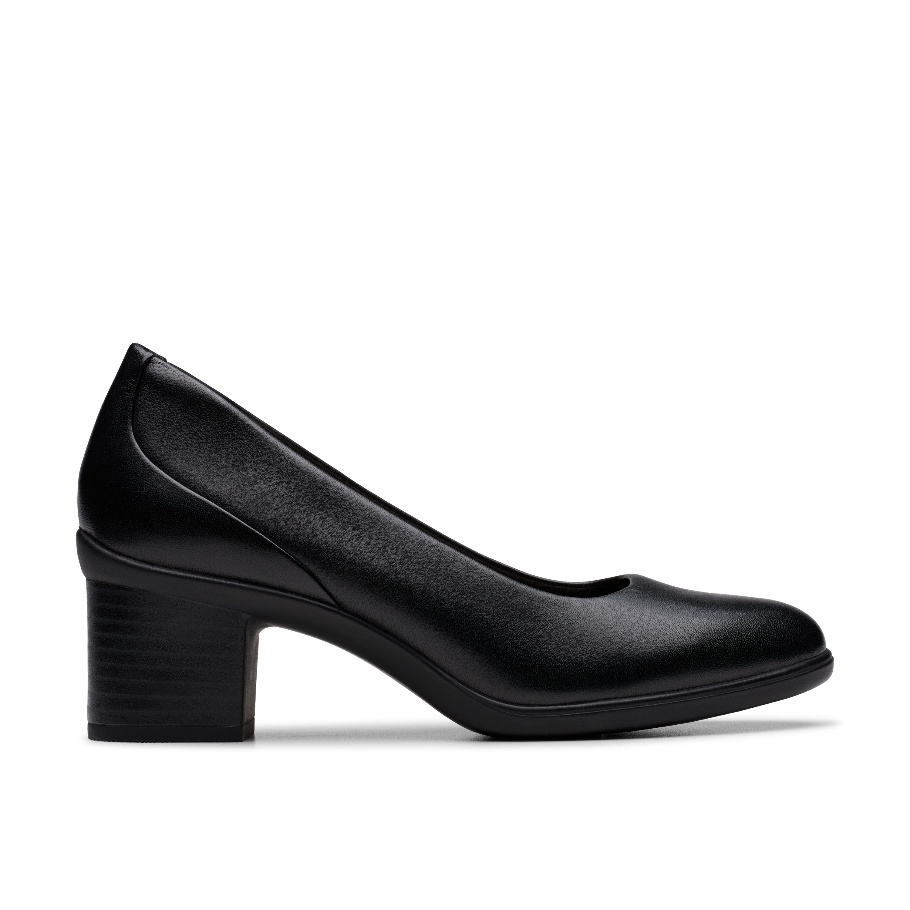 Clarks Women Black Shaya Poppy Shoes