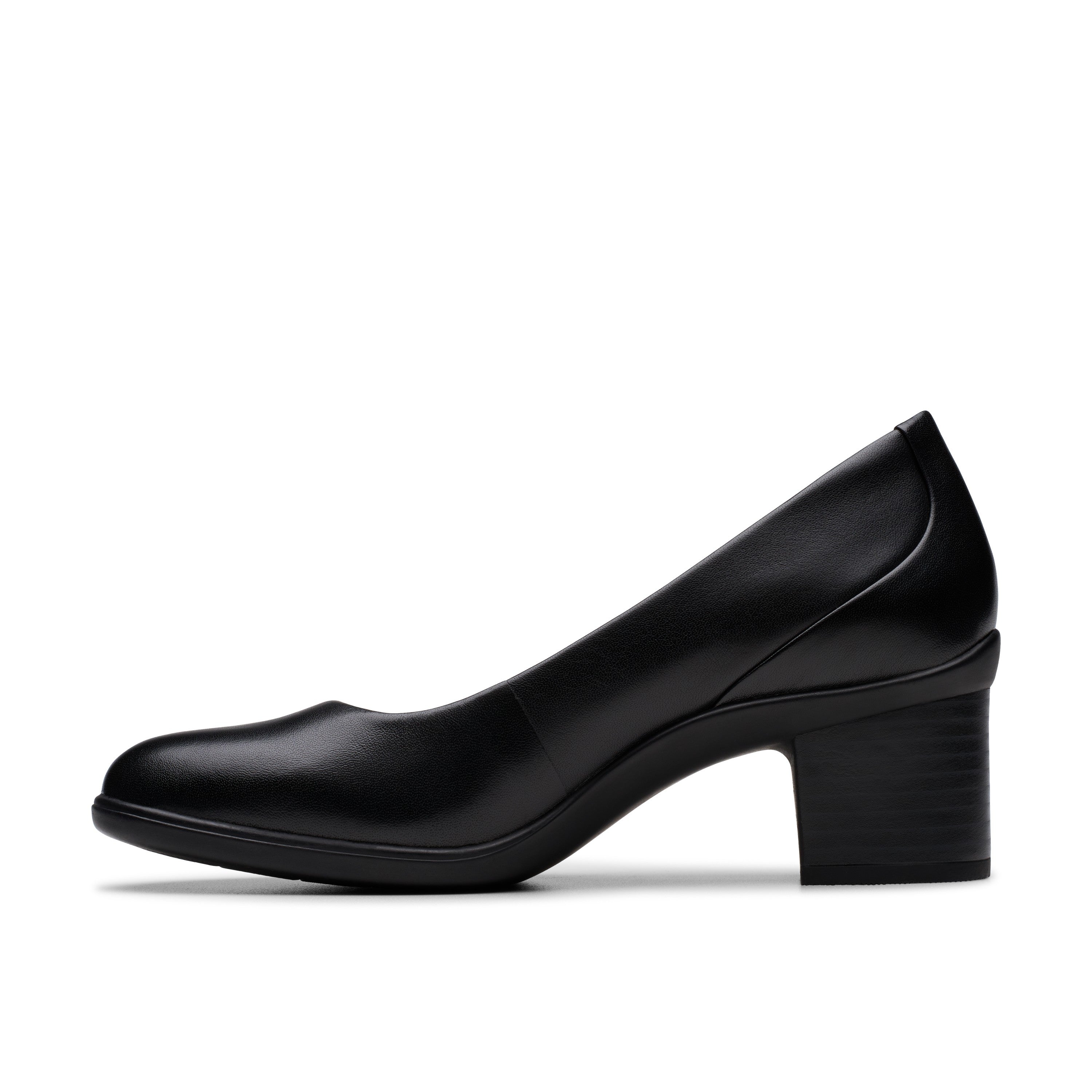Clarks Women Black Shaya Poppy Shoes
