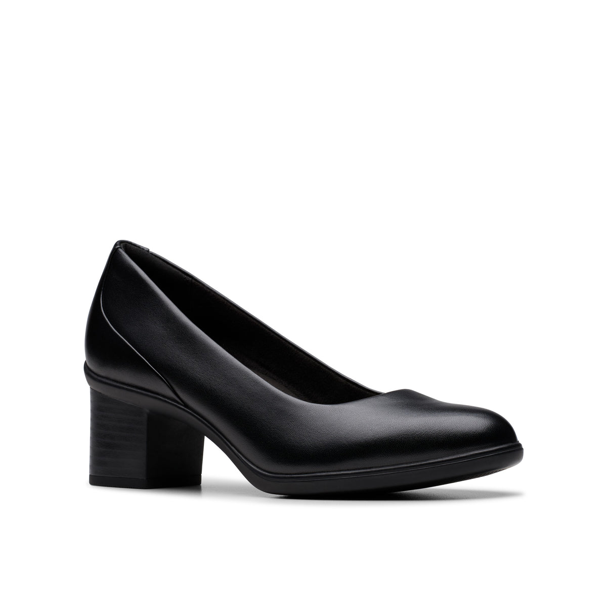 Clarks Women Black Shaya Poppy Shoes