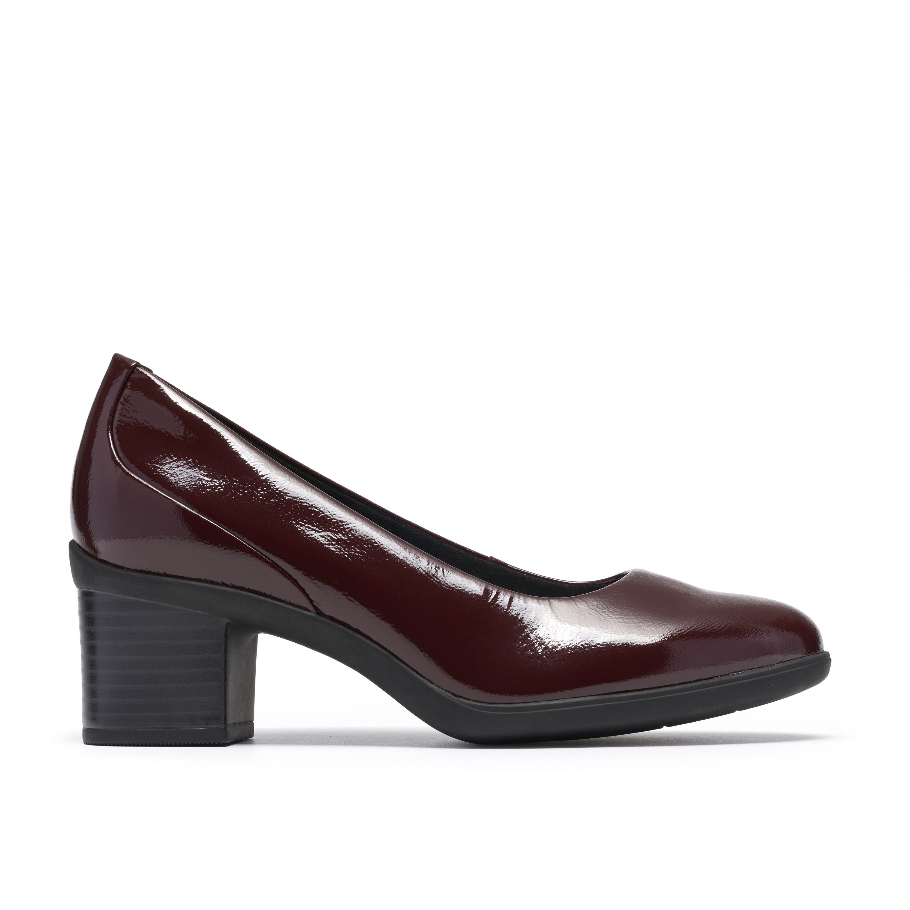 Clarks Women Burgundy Shaya Poppy Shoes