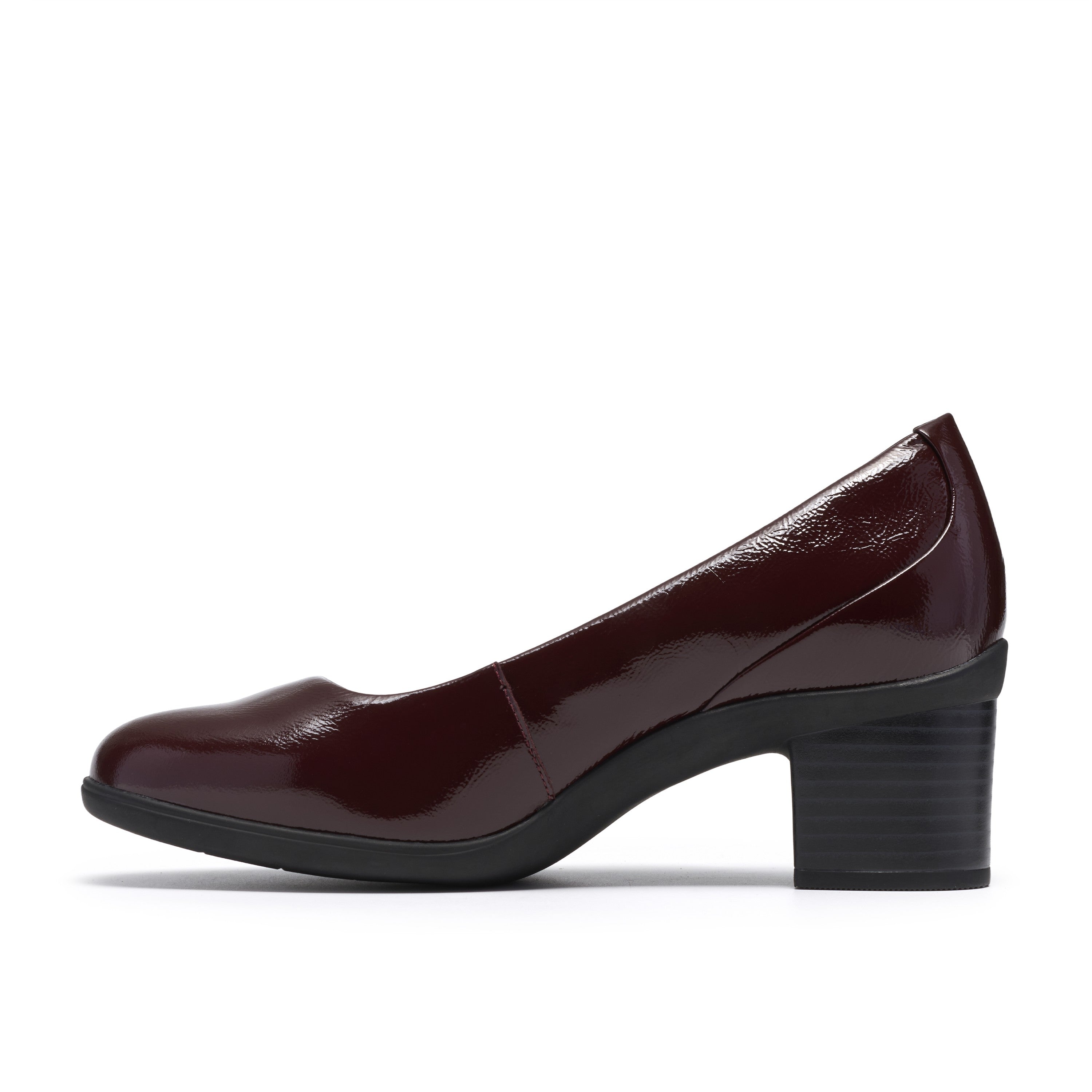 Clarks Women Burgundy Shaya Poppy Shoes