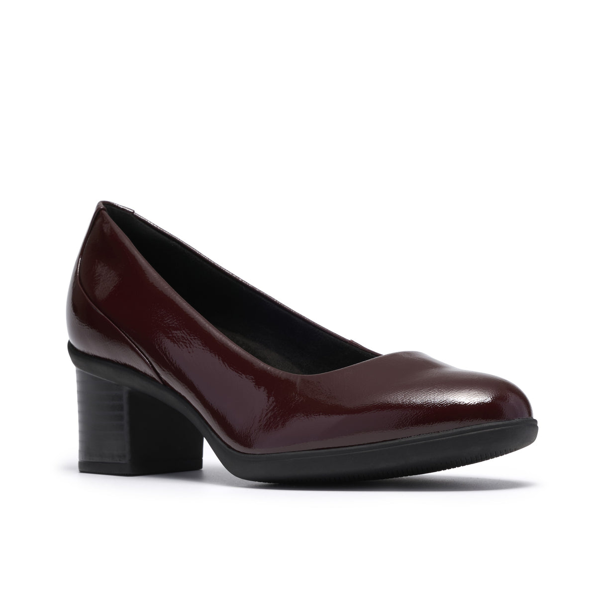 Clarks Women Burgundy Shaya Poppy Shoes