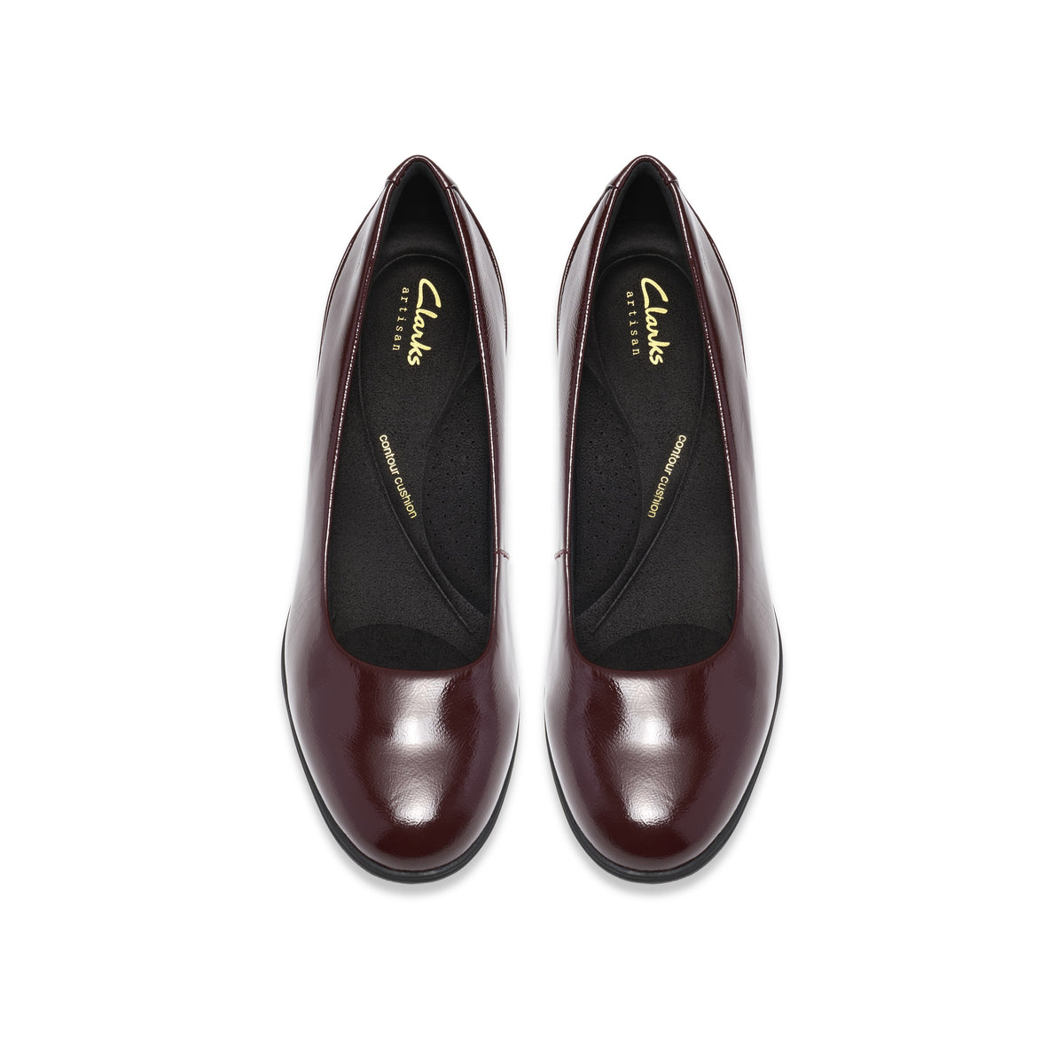 Clarks Women Burgundy Shaya Poppy Shoes