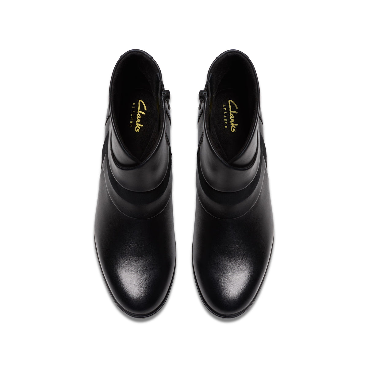 Clarks Women Black Shaya Sky Boots