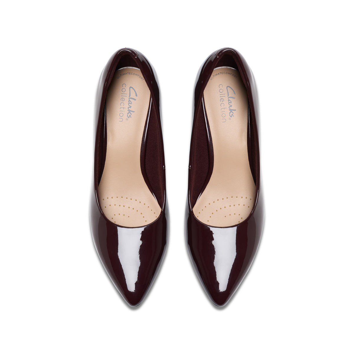 Clarks Women Wine Shondrah Jade Shoes