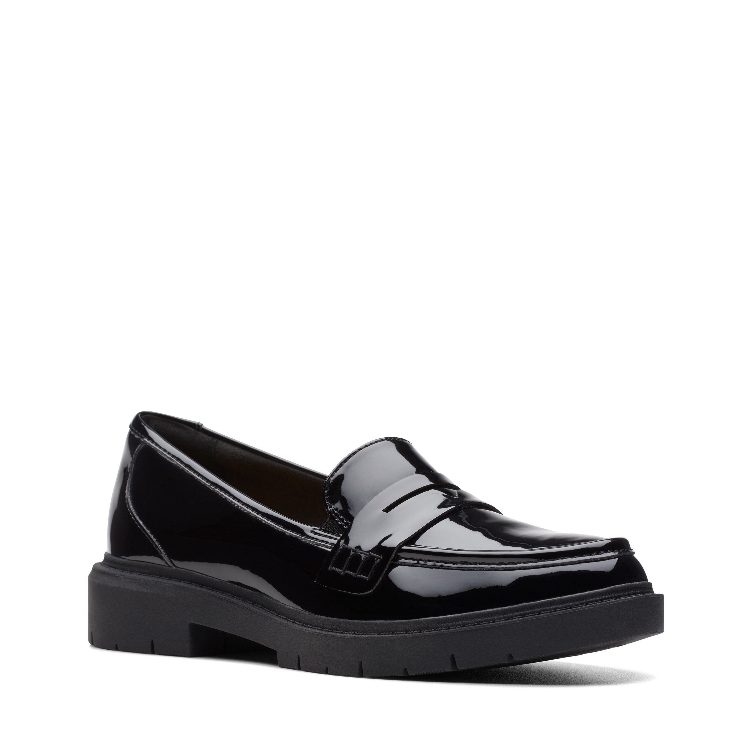 Clarks Women Black Pat Westlynn Ayla Shoes