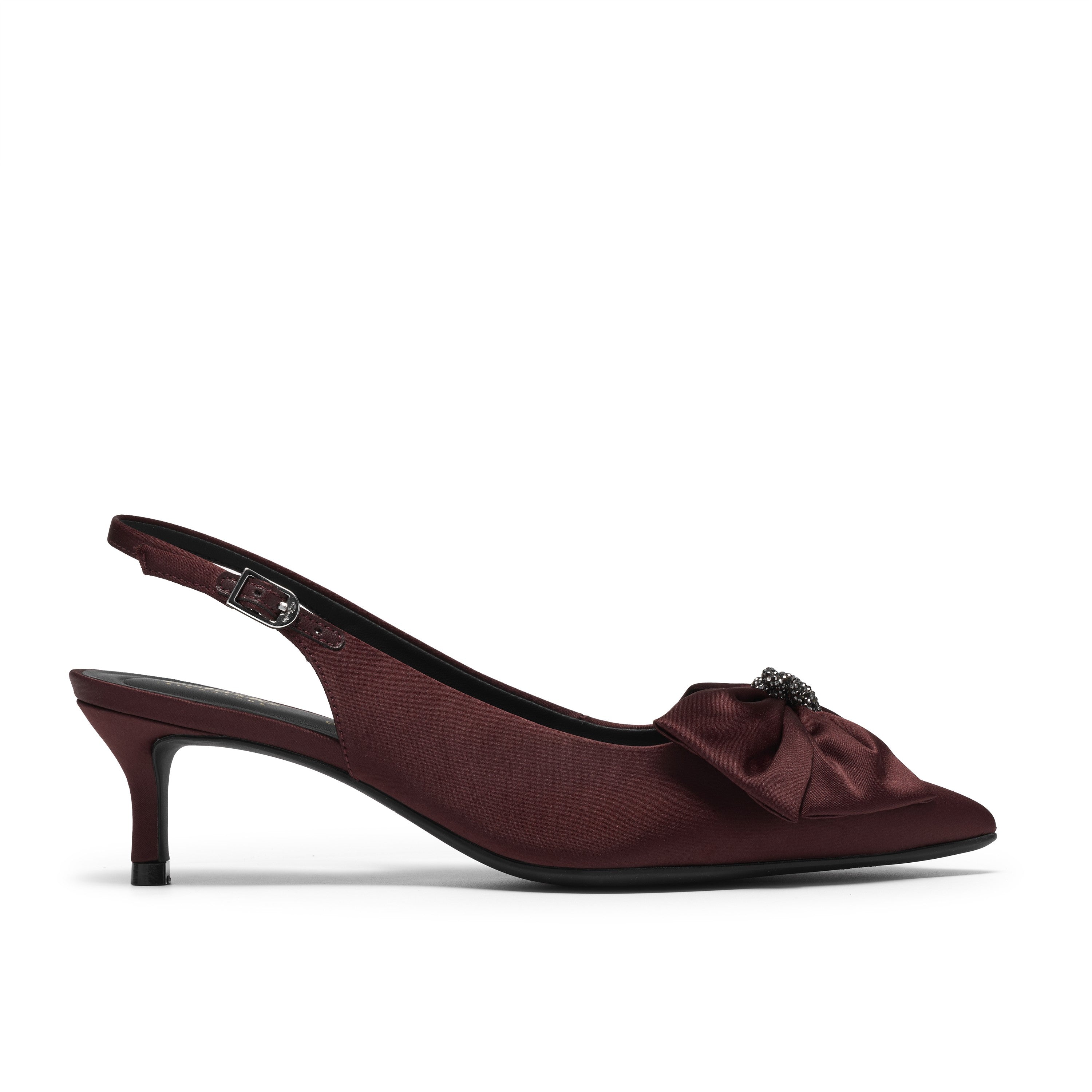 Clarks Women Burgundy Zarey Bella Shoes