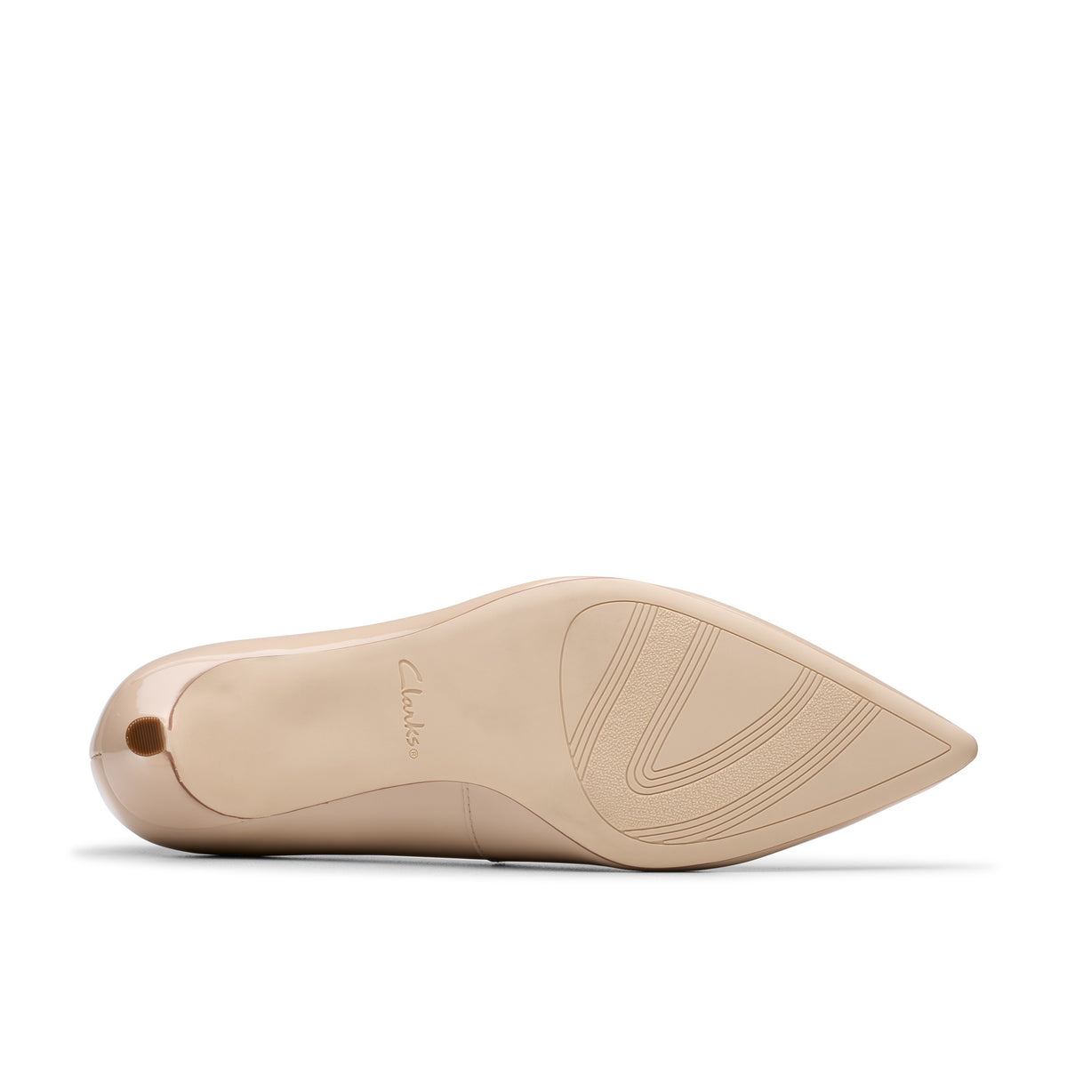 Clarks Women Beige Zarey Court Shoes