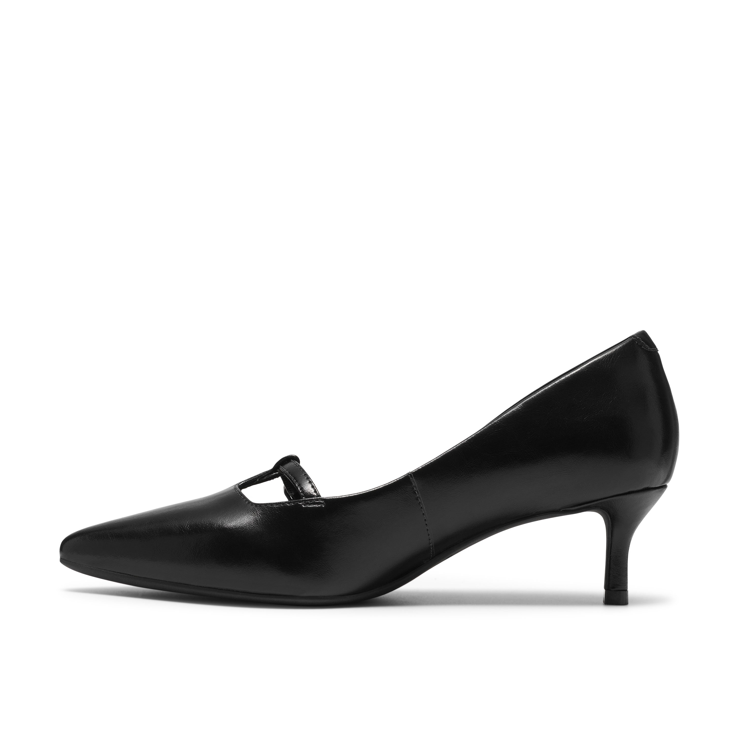 Clarks Women Black Zarey Jane Shoes