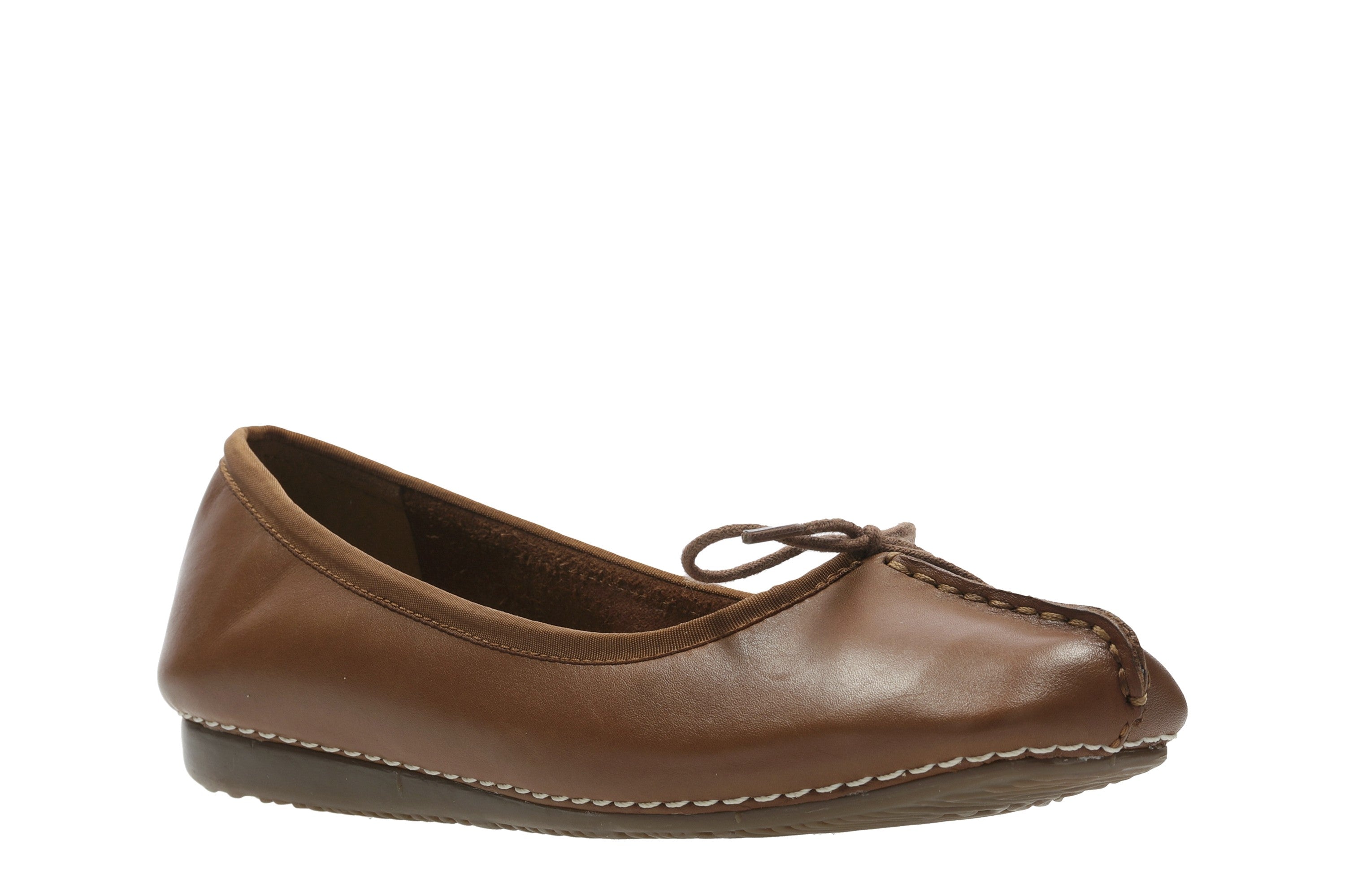 Clarks Women Tan Freckle Ice Shoes
