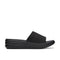 Clarks Women Drift Twist  Black Slide