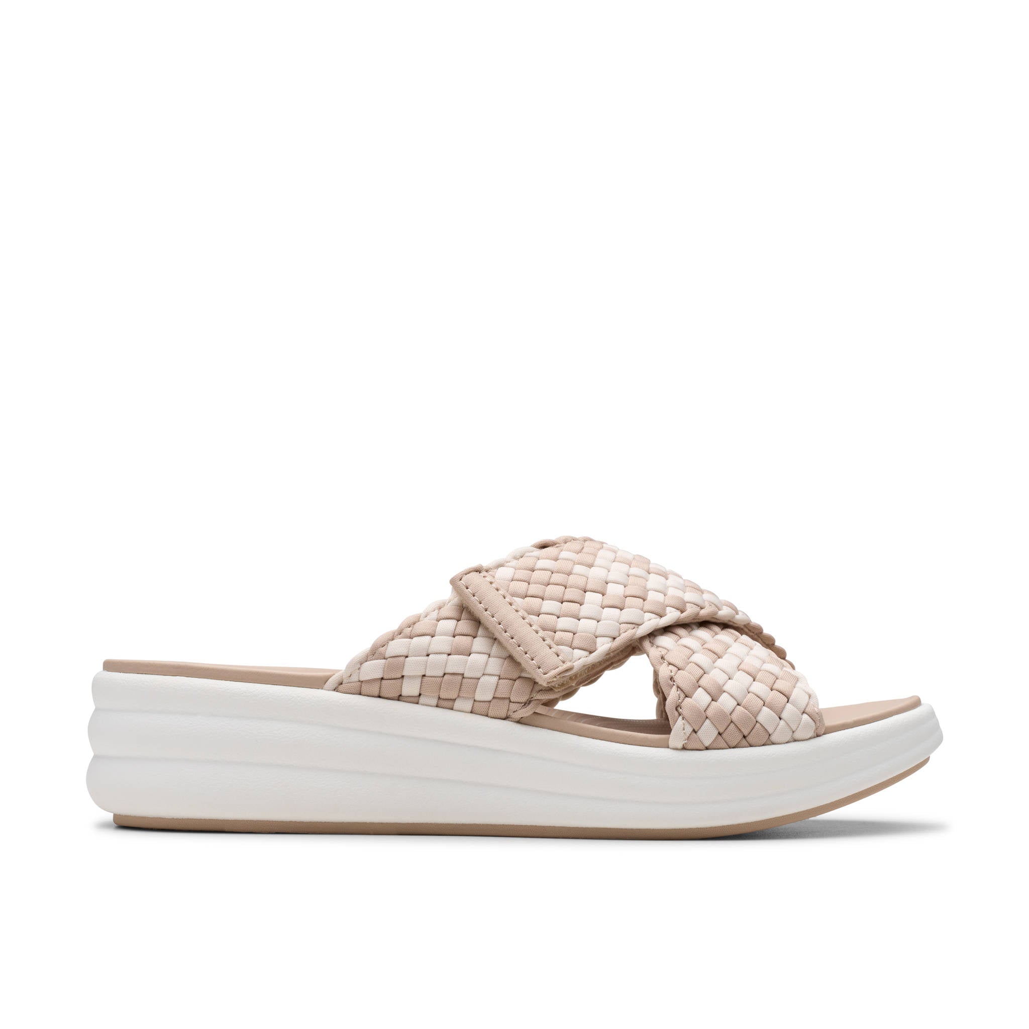 Clarks Women Drift Day Brown Slide