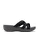 Clarks Women Brinkleyrae Cam Black Slide