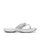 Clarks Women Brinkley Reyna White Flip Flop