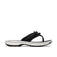 Clarks Women Brinkley Opal Black Flip Flop