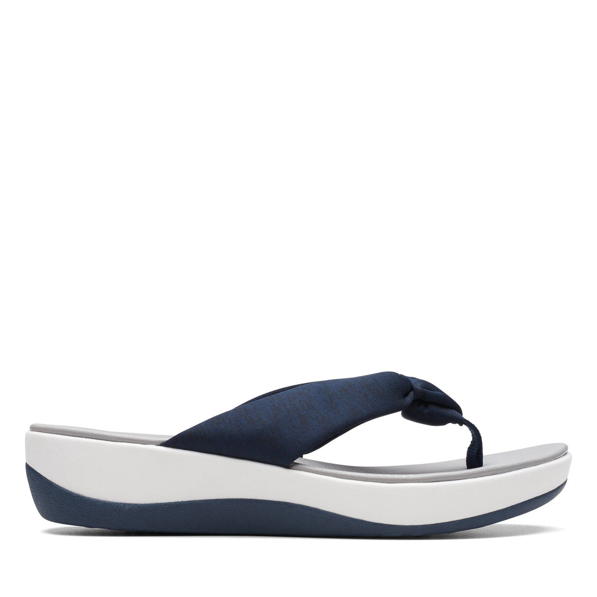 Clarks Women Arla Glison Blue Flip Flop - Blue / 3