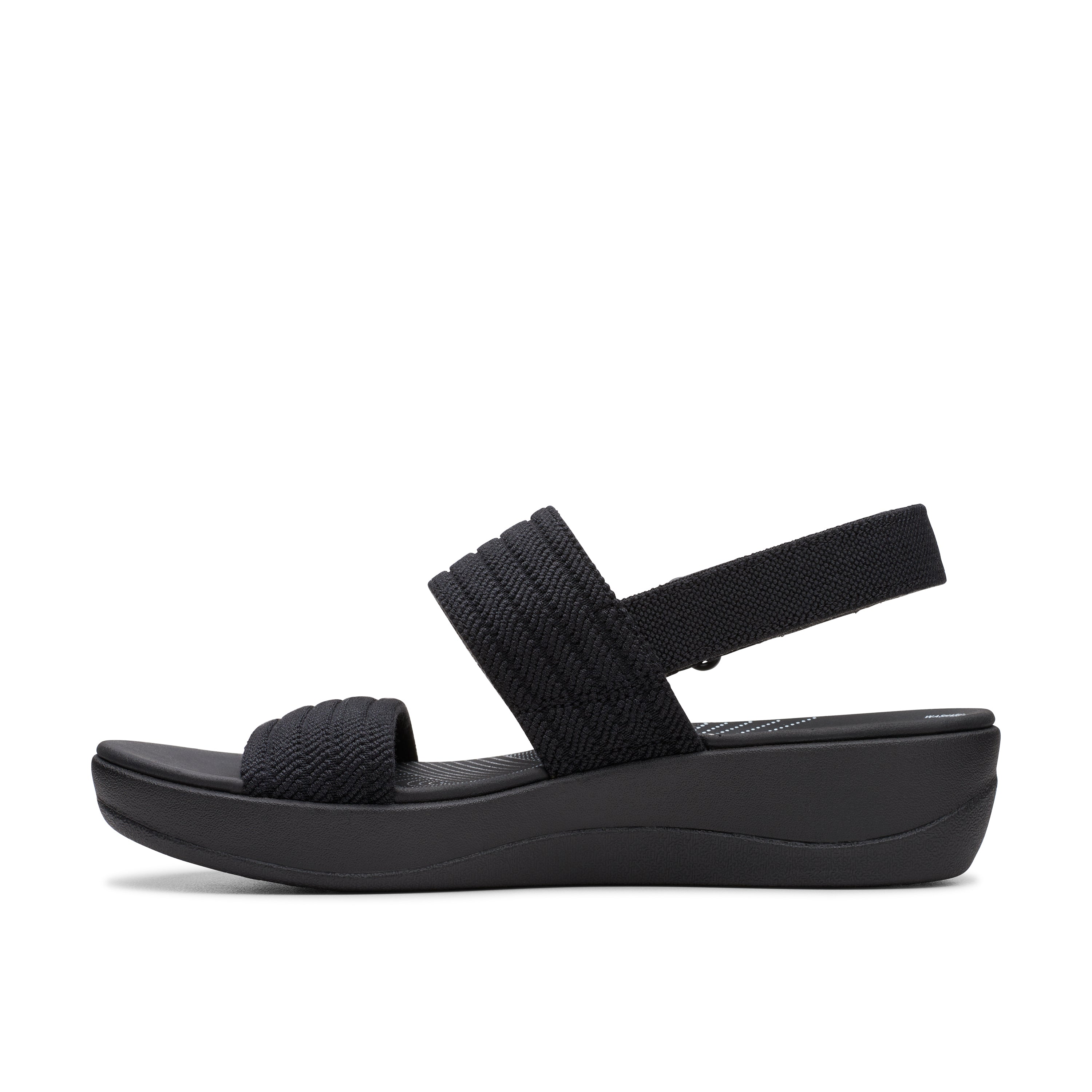Clarks Women Arla Stroll Black Sandal