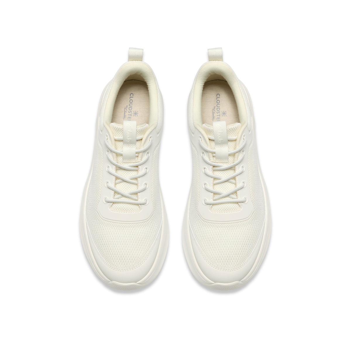 Clarks Men White Solevanasport Shoes