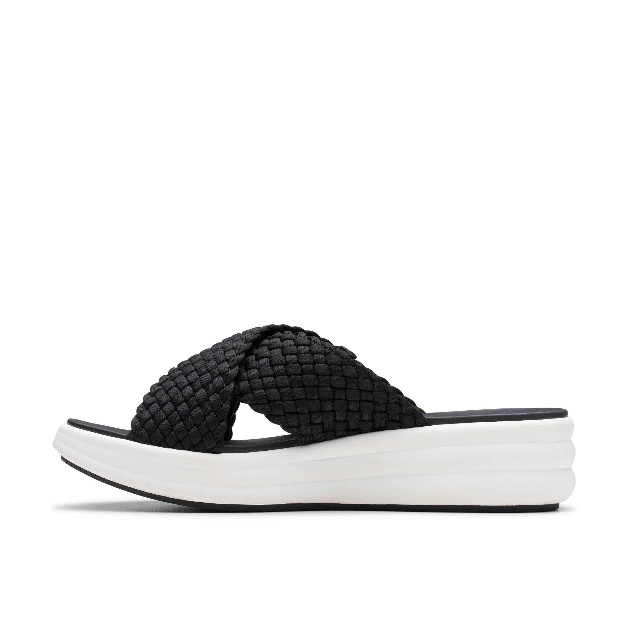 Clarks Women Drift Day Black Slide