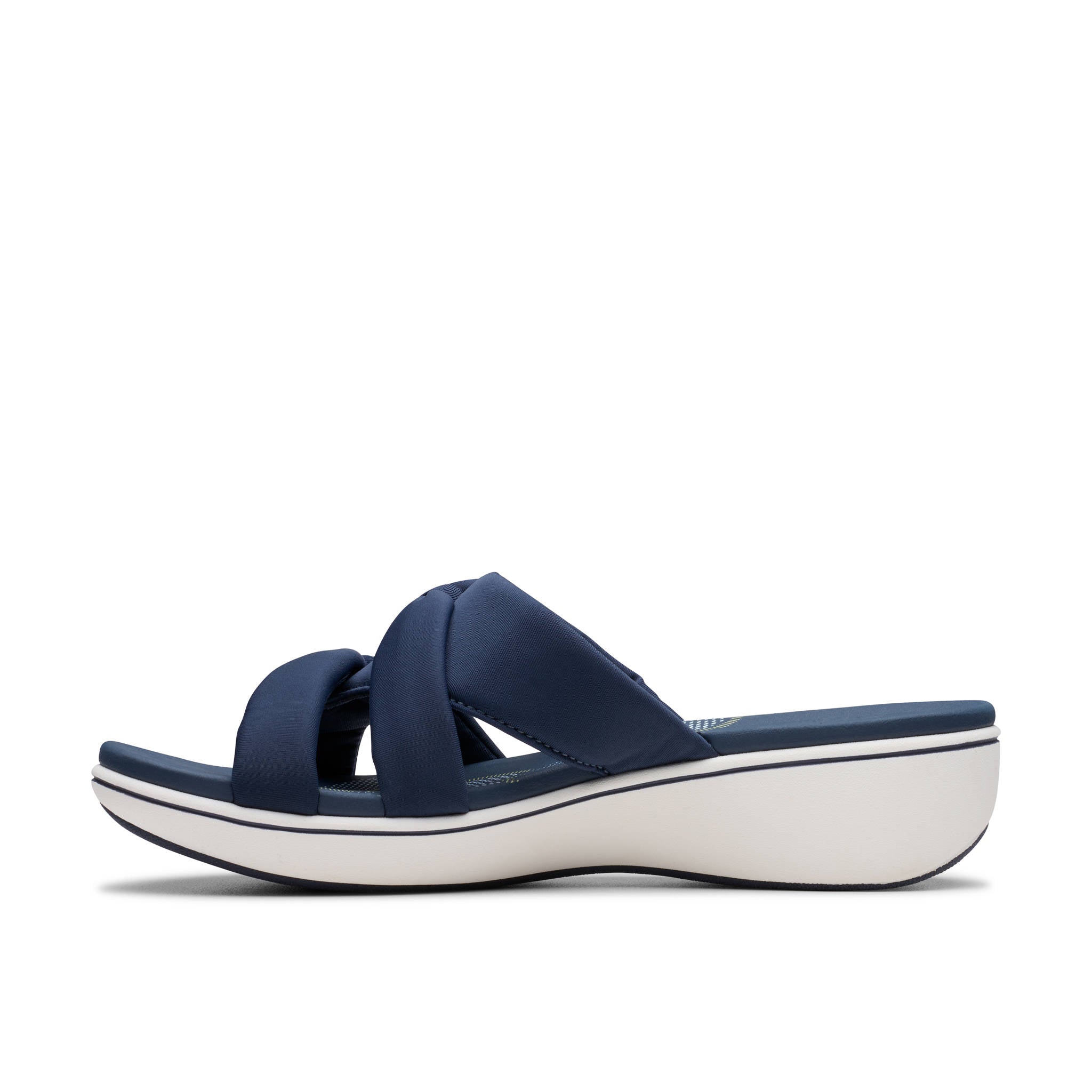 Clarks Women Brinkleyrae Cam Navy Slide