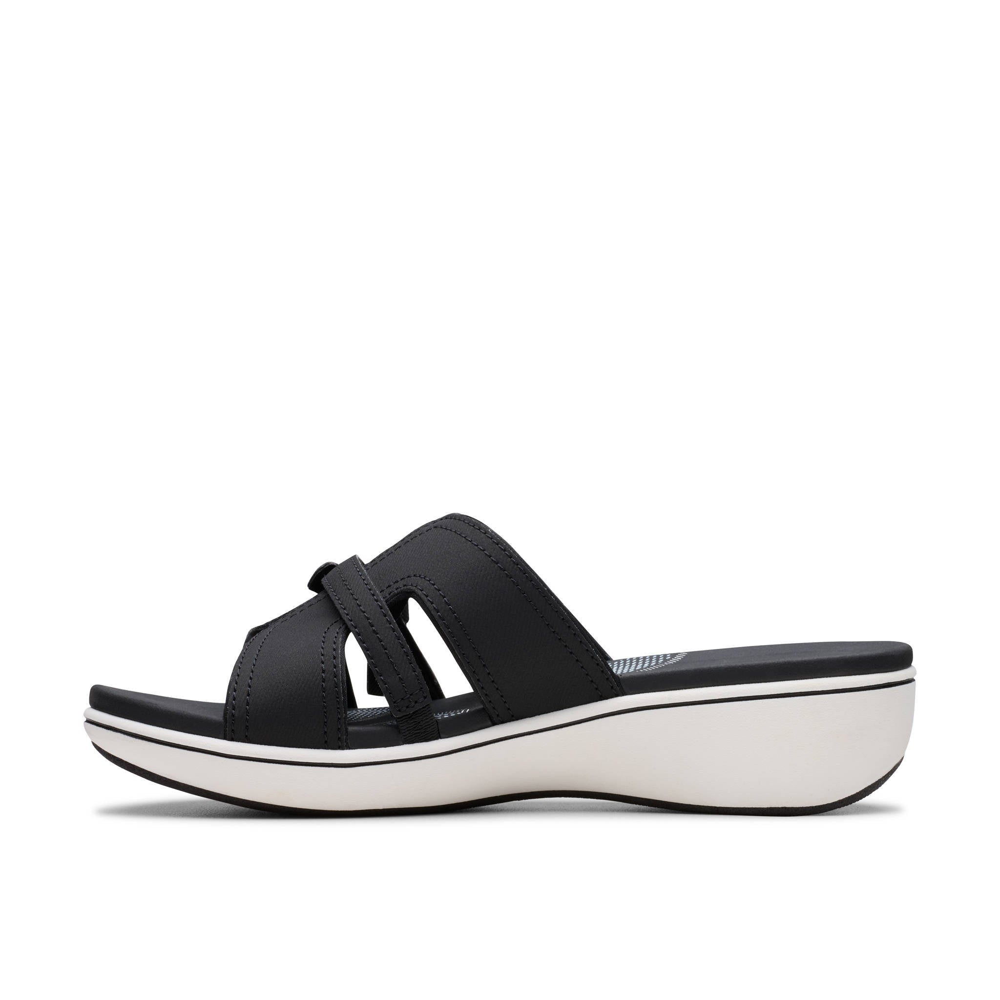 Clarks Women Brinkleyrae Mia Black Slide