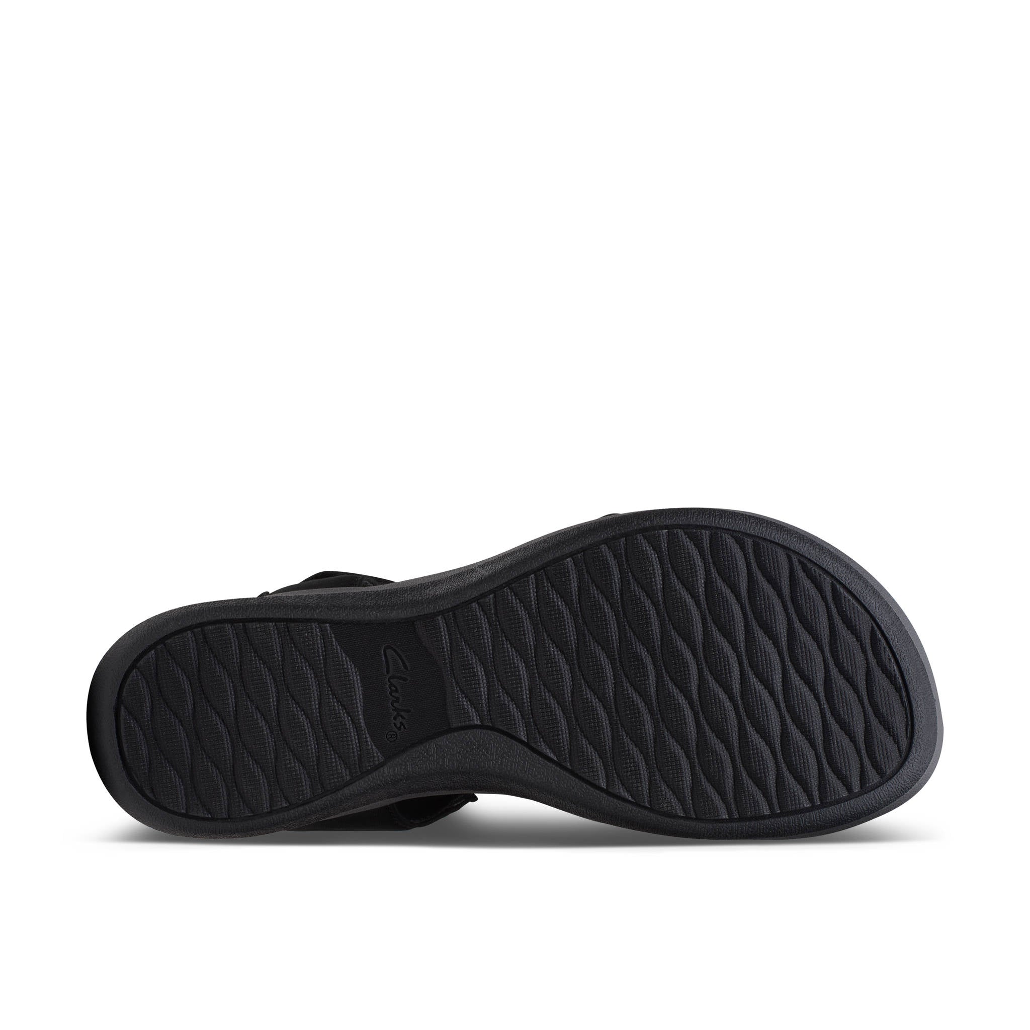 Clarks Women Arla Shore Black Sandal