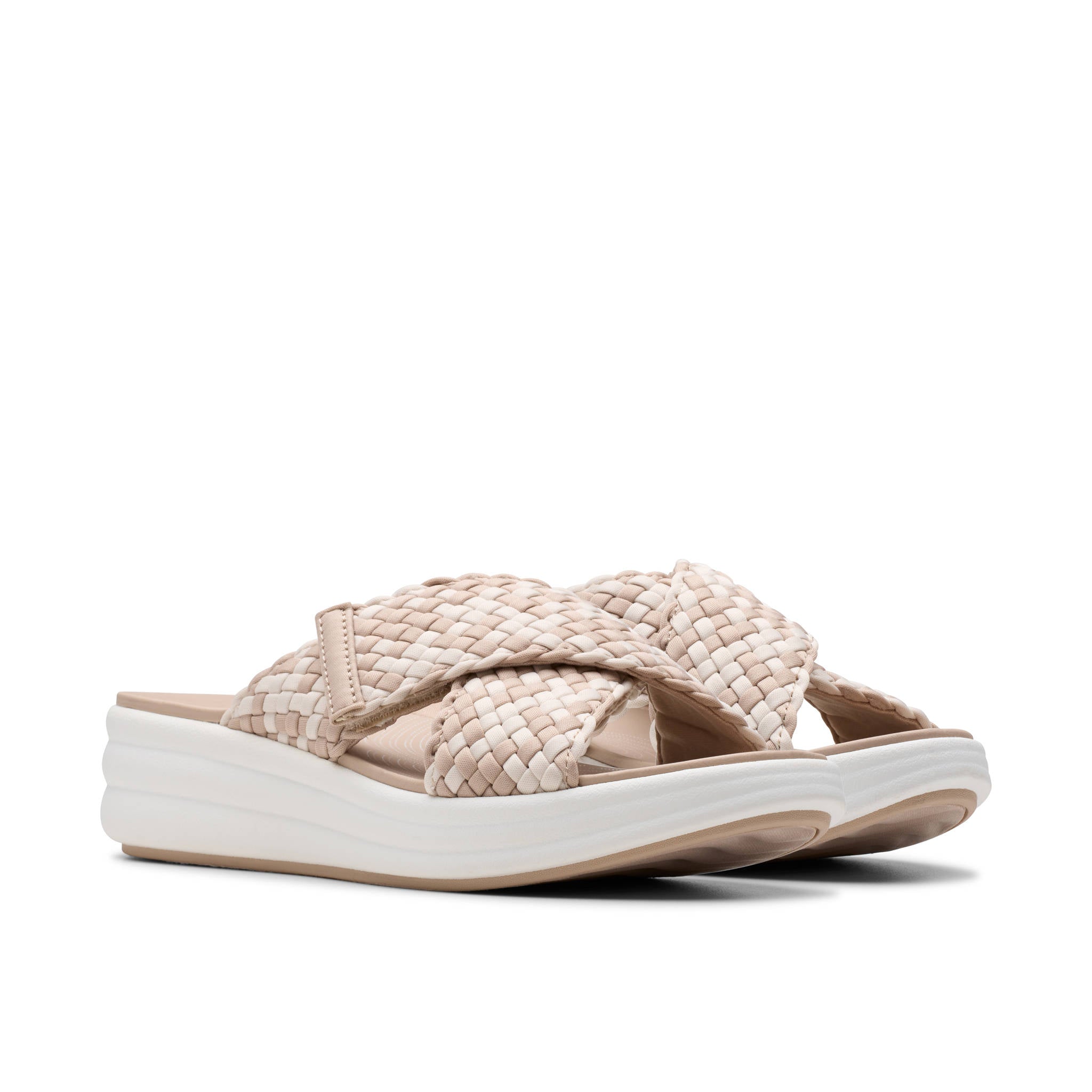 Clarks Women Drift Day Brown Slide