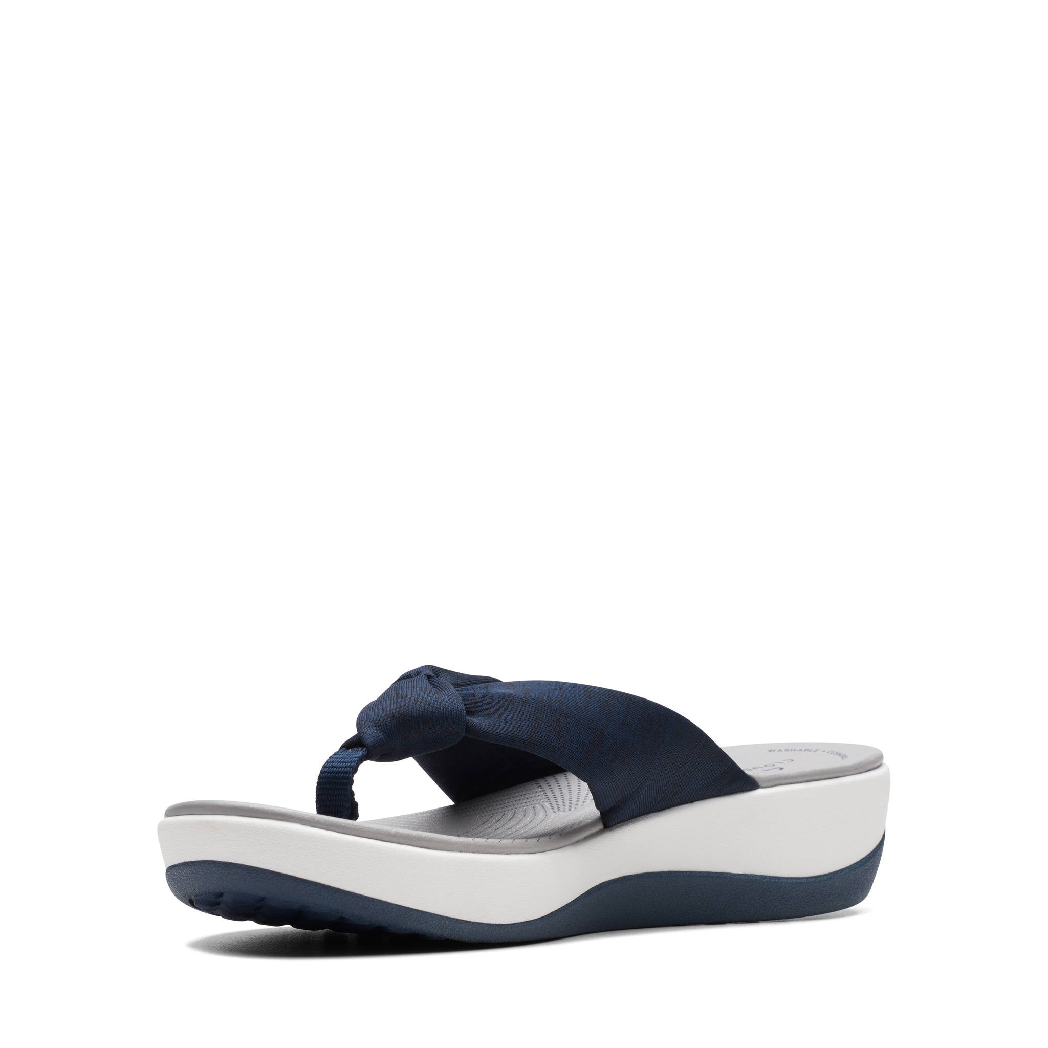 Clarks Women Arla Glison Blue Flip Flop