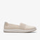 Clarks Women Brinkleyvibe Light Grey Slip-On