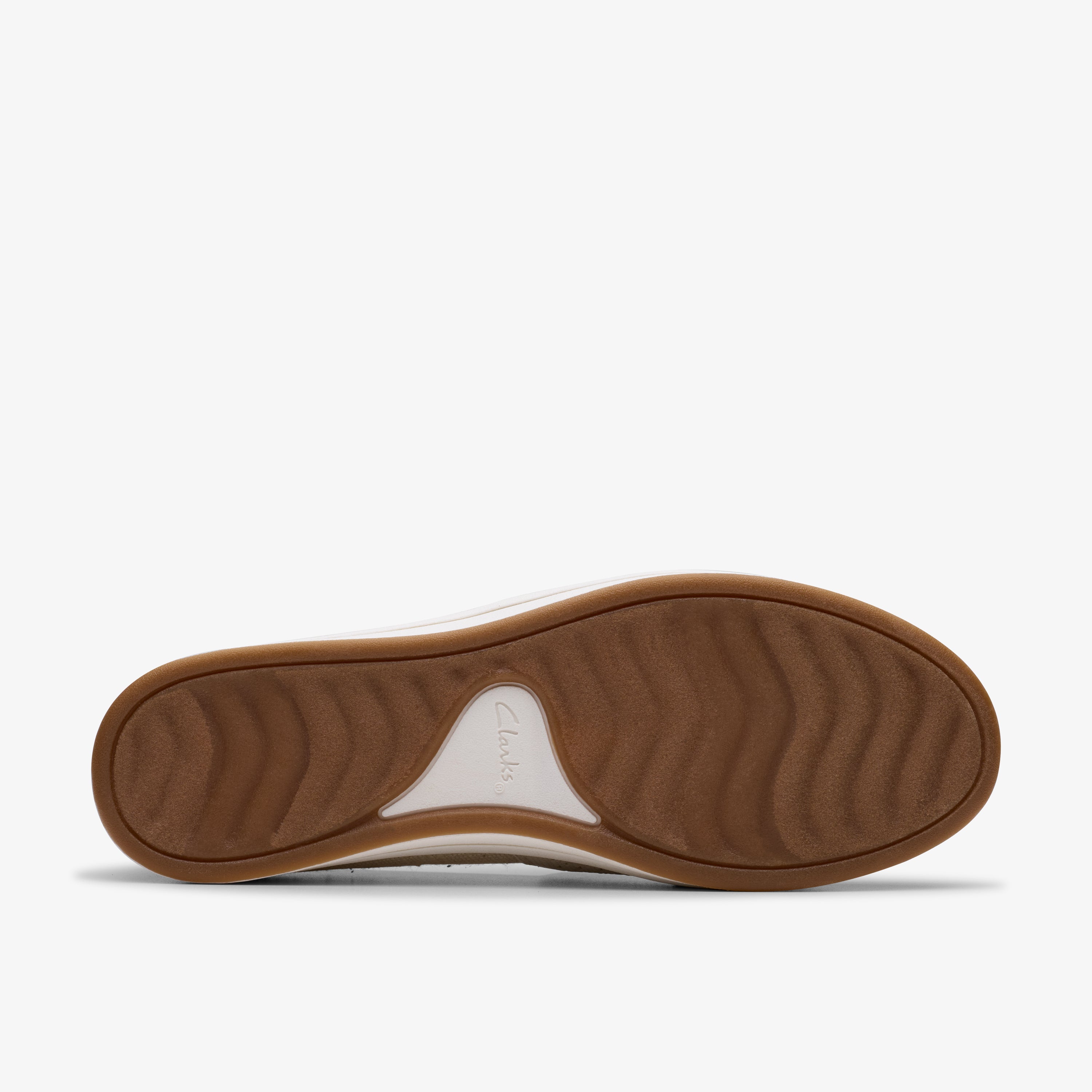Clarks Women Brinkleyvibe Light Grey Slip-On