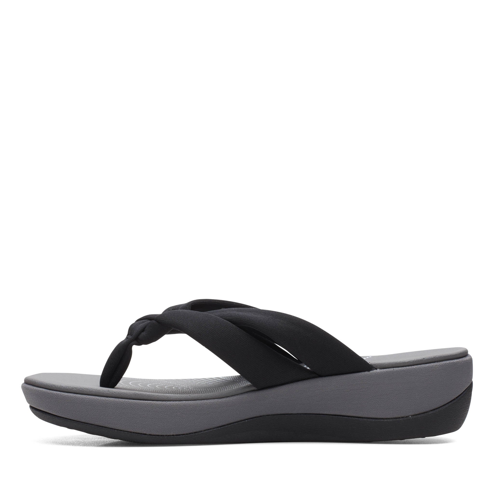 Clarks Women Arla Kaylie Black Flip Flop